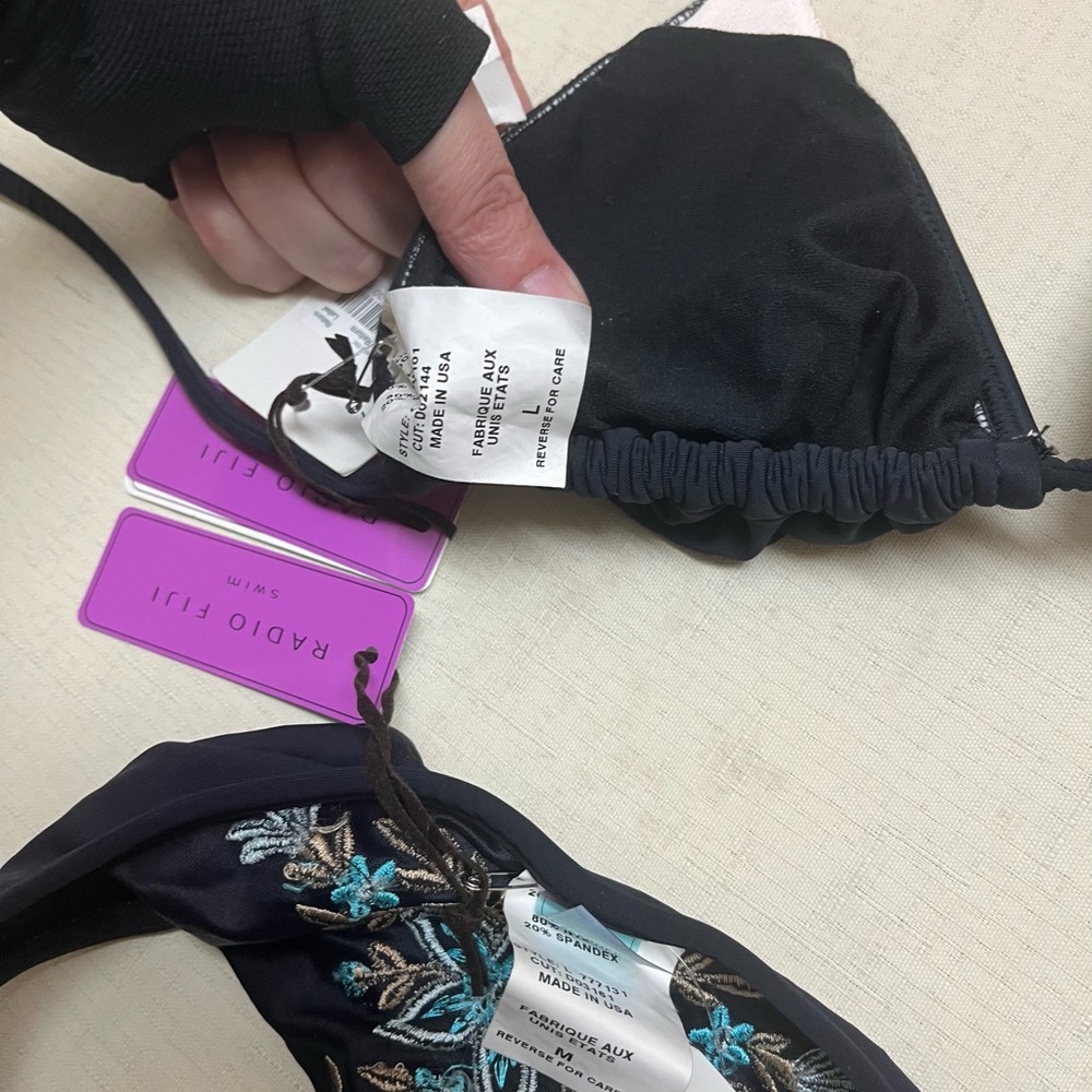 NWT Radio Fiji embroidered bikini - Picture 5 of 13